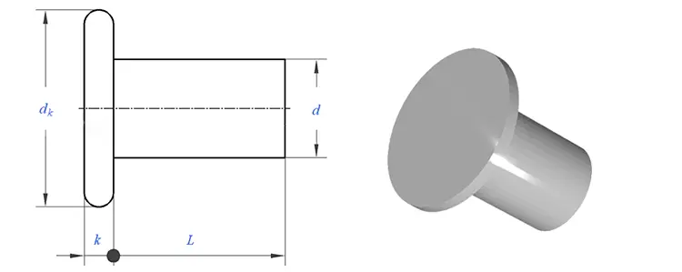 SUS316L solid rivets