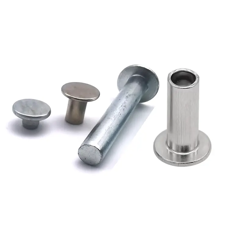 철 플랫 헤드 리벳