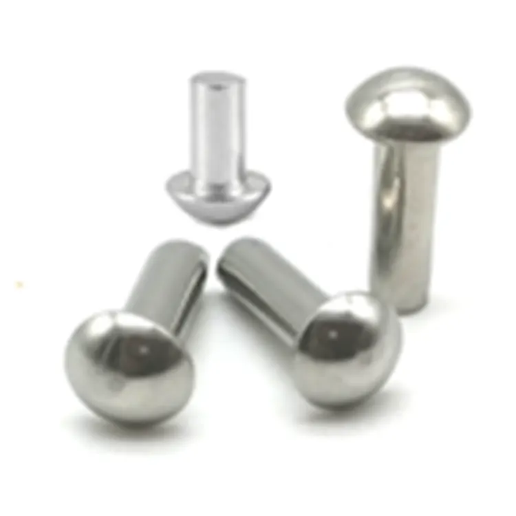 철 버섯 머리 리벳