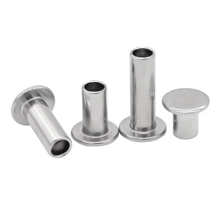 세미 관형 리벳